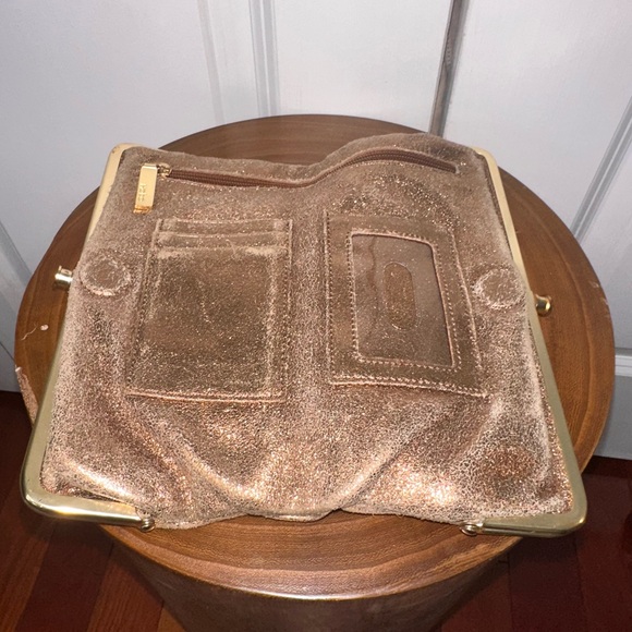 HOBO Original "Lauren" Double Frame Soft Leather Wallet - Picture 5 of 7